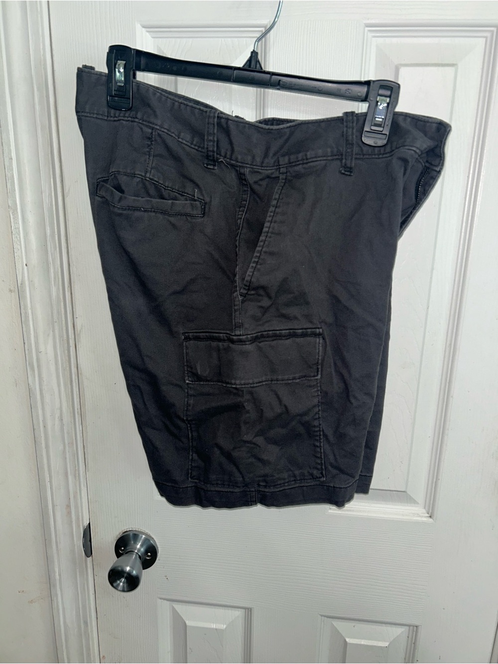 Old Navy Men's Black Cargo Shorts with Utility Pockets